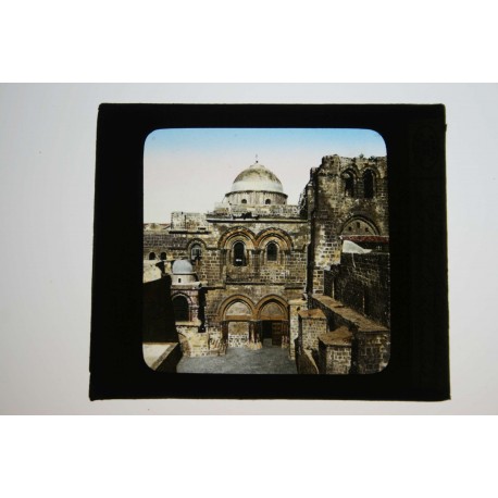 Vue photographique lanterne magique : Jérusalem
