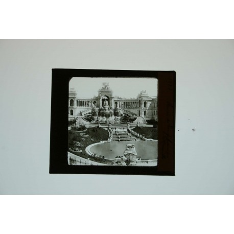 Photographies sur verre : Musée Longchamp - Marseille