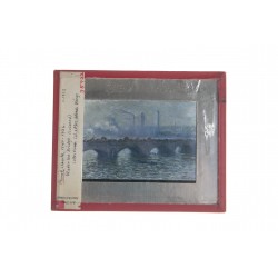 Vue pour lanterne magique : Waterloo bridge de Monet Claude