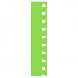 Bande amorce 8mm - Plastique - Vert - Semi-Transparent