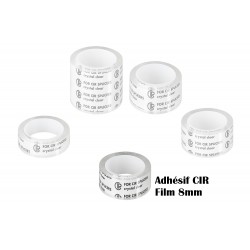 CIR adhesive for 8mm film