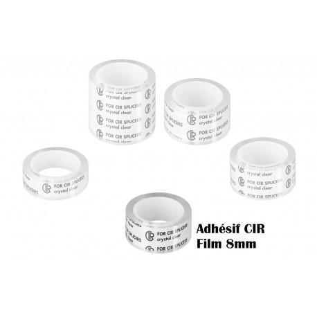 CIR adhesive for 8mm film