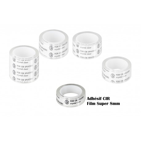 CIR adhesive for Super 8mm film
